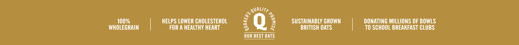 Quaker's Quality Promise