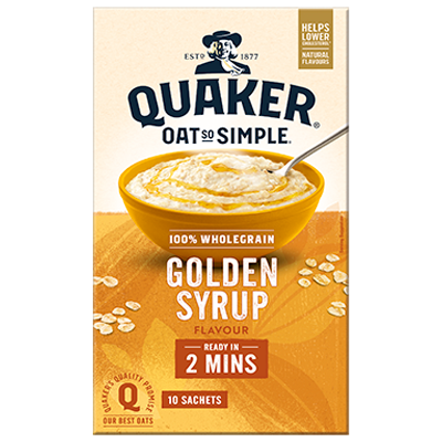 Oat So Simple Golden Syrup Porridge Sachets