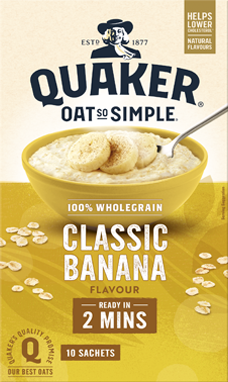 Quaker Oat So Simple Classic Banana