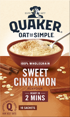 Quaker Oat So Simple Sweet Cinnamon