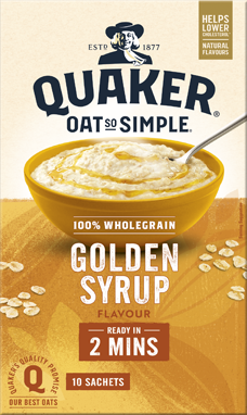 Quaker Oat So Simple Golden Syrup