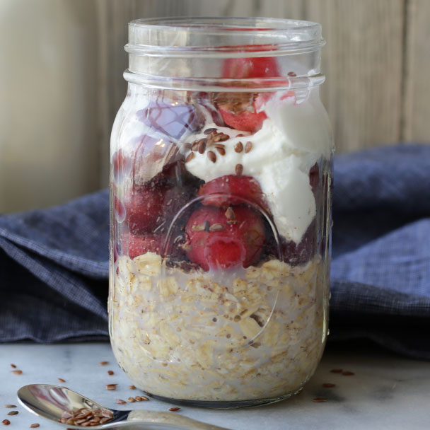 Cherry Overnight Oats 