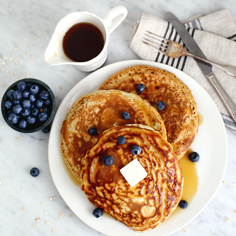 Apple & Oat Pancakes