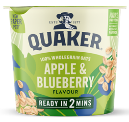 QUAKER_-Apple-&-Blueberry-Paper-Pot