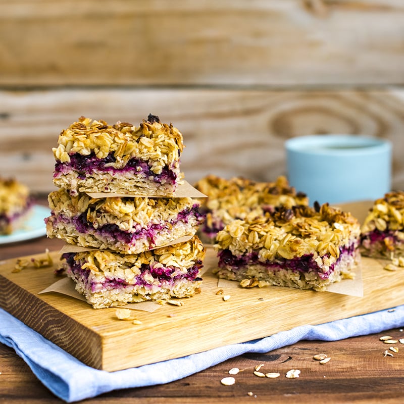Our range of oat based bars & bite recipes cover everything from granola bars to flapjacks making for the perfect healthy snack on the go.